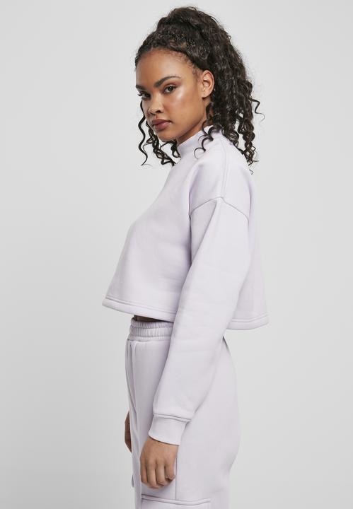 Actual product image Urban Classics Ladies Cropped Oversized Sweat High Neck Crew - 14225 (4XL)