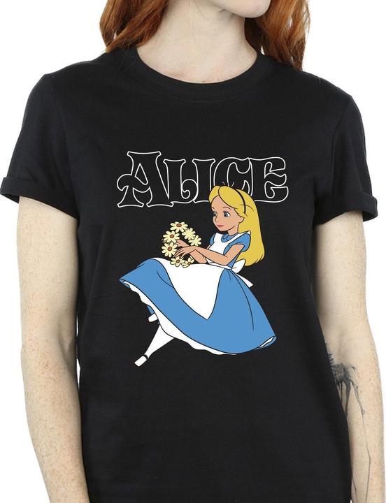 Image du produit Disney - T-shirt ALICE IN WONDERLAND FLOWERS - Femme (3XL)
