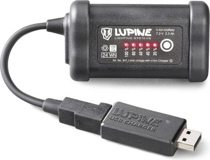 Actual product image Lupine USB charger