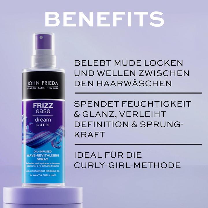Actual product image John Frieda Frizz Ease Traumlocken Belebender Wellenauffrischer (150 ml)