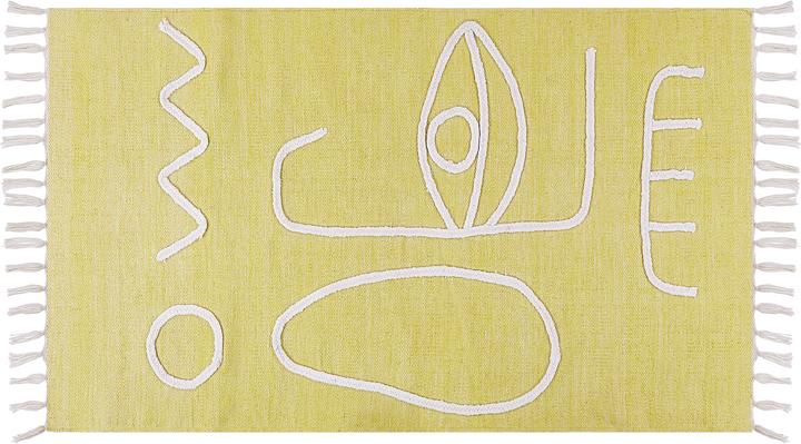 Image du produit Beliani Tapis Jaune 80 x 150 cm YAVU (80 x 150 cm)