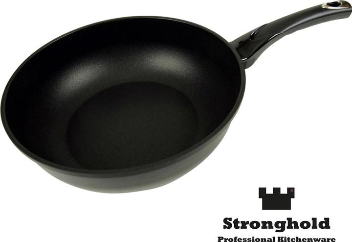 Produktbild Stronghold Titan Anihaftbeschichtete Wokpfanne, 30cm (30 cm, Wok Pfanne, Aluminiumguss)