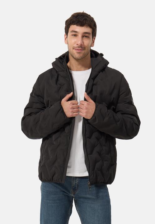 Cash-Mere Padded Jacket mit Kapuze