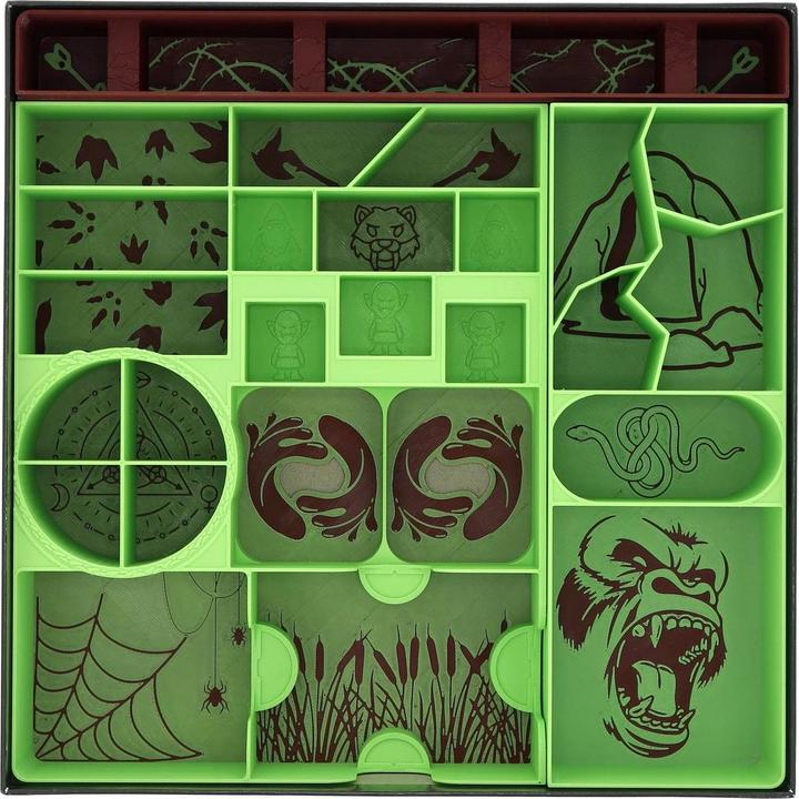 Actual product image Feldherr Organiser Insert for HeroQuest (2021) - The Jungle of Delthrak - Br (Plastic)