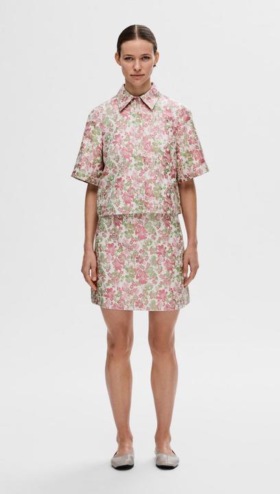 Immagine prodotto Selected Femme Mini gonna in jacquard a fiori (34)