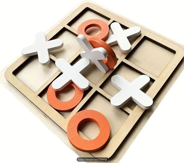 Champ Tic Tac Toe wooden board game