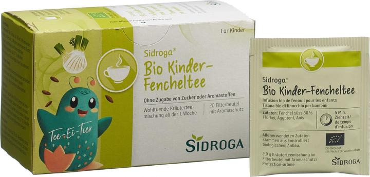 Image du produit Sidroga Thé au fenouil pour enfants (40 g)