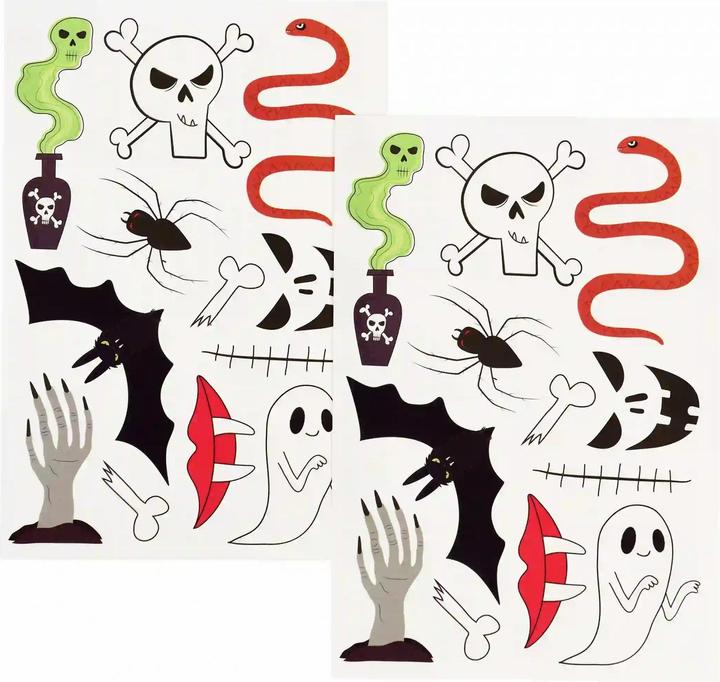 Produktbild Rex London Temporary Tattoos Scary