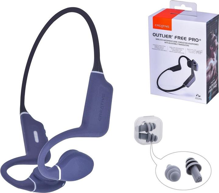 Actual product image Creative Słuchawki kostne Outlier FREE Pro Plus BK (10 h, Wireless)
