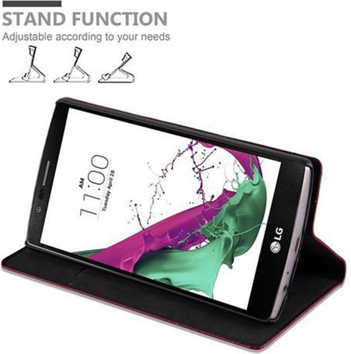 Productafbeelding Cadorabo Boek Invis. Magnetisch deksel (LG G4, Motorola Moto G4 Plus)