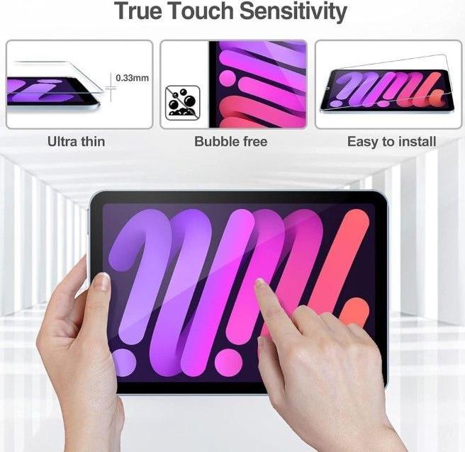 Actual product image MU Budget Schutzglas Displayschutz (1 Piece, iPad mini 2021 (6th Gen), iPad mini 2024 (7th gen))