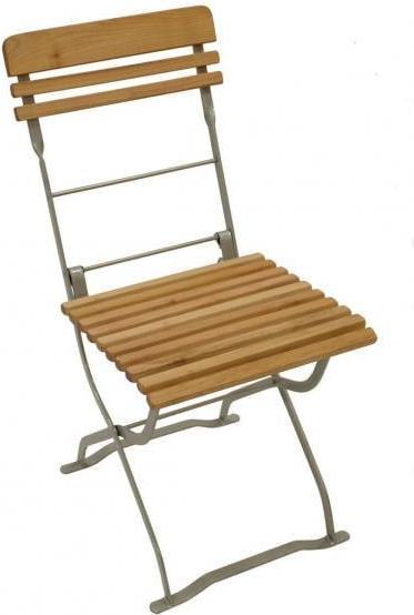Actual product image Degamo 2 pieces beer garden chair MÜNCHEN foldable