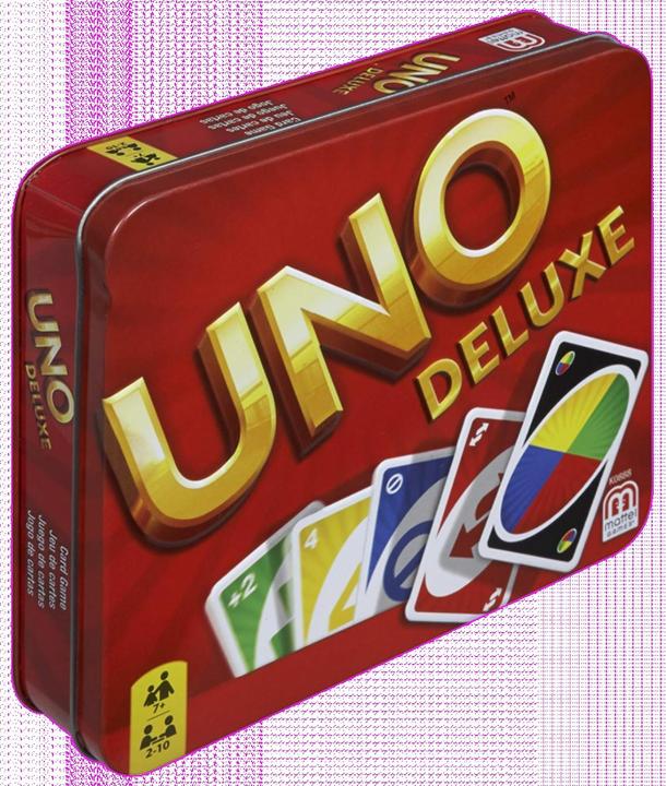 Produktbild Mattel Games Uno Kartenspiel Deluxe in Metalldose (Deutsch, Französisch, Italienisch)
