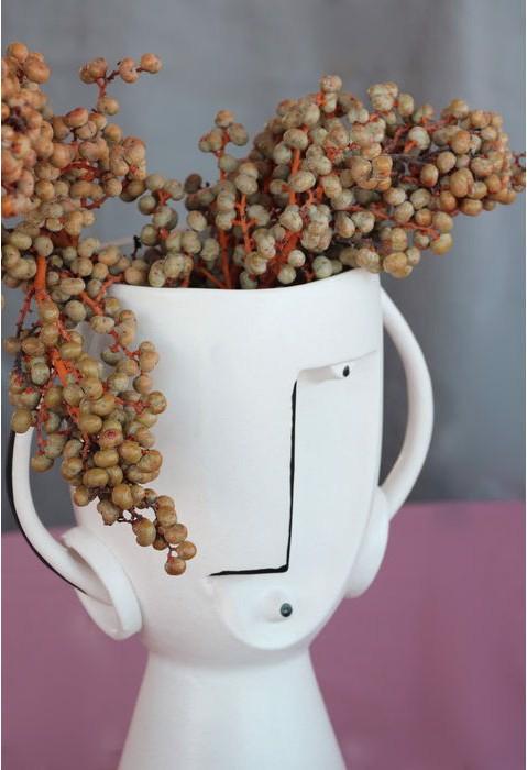 Produktbild Kare Design Vase Face Pot 30 (23 x 23 x 30 cm)