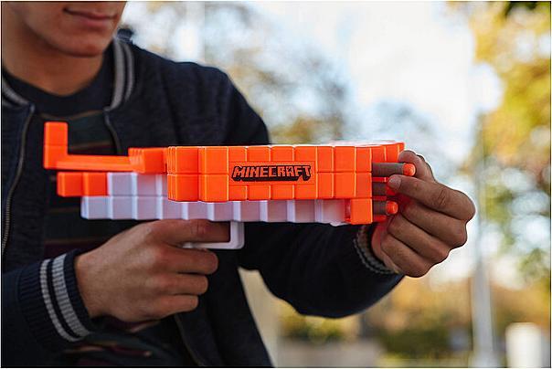 Actual product image Nerf Minecraft Pillager's Crossbow