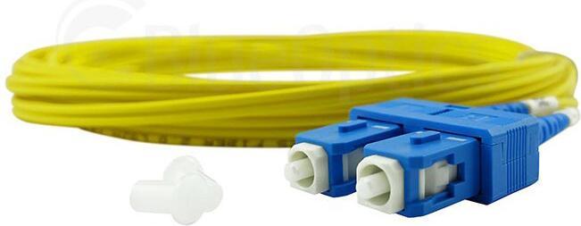 Produktbild BlueOptics Duplex LWL Patchkabel LC-UPC/SC-UPC Singlemode 0.5 Meter (CAT6, 0.50 m)