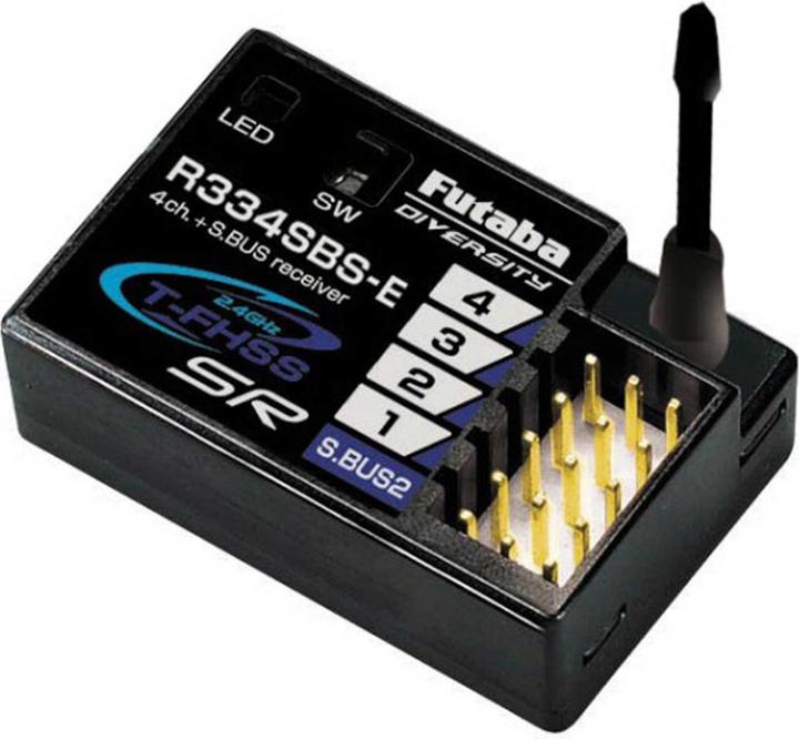 Futaba R334SBS-E T-FHSS 4-CH Diversity Empfänger