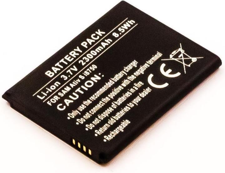 Image du produit AGI Batterie compatible avec Samsung Ativ S - Batterie - 2.100 mAh