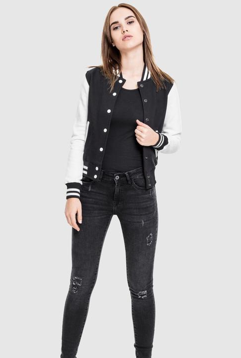 Immagine prodotto Urban Classics Giacca college bicolore da donna (XS)