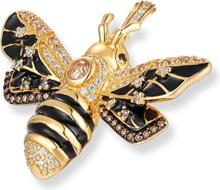 Actual product image Seinerzeit Bella bee pendant (Silver 925, Enamel)