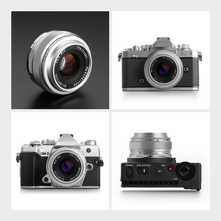 Produktbild TTArtisan 50mm F/2 – Sony E-Mount (Sony E, Vollformat)