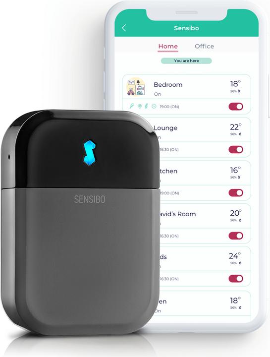 Productafbeelding Sensibo Sky afstandsbediening airconditioner, grijs/zwart