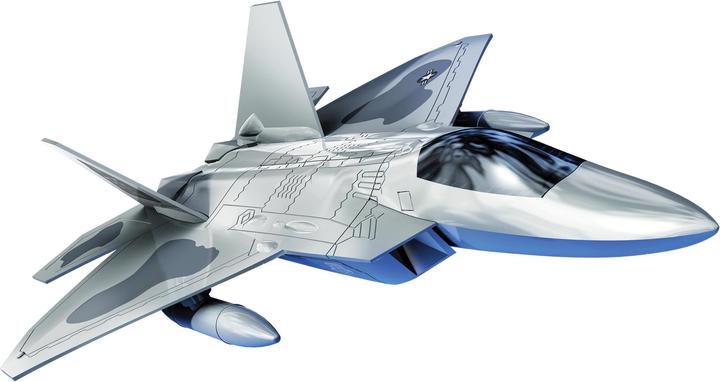 Actual product image Airfix Kit F22 Raptor Quick Build
