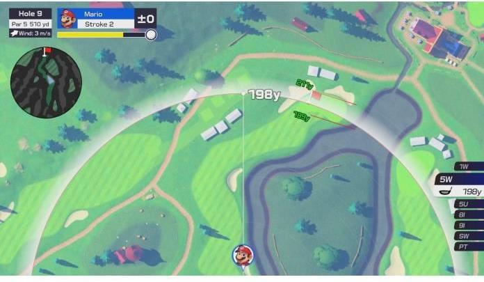 Actual product image Nintendo Mario Golf Super Rush