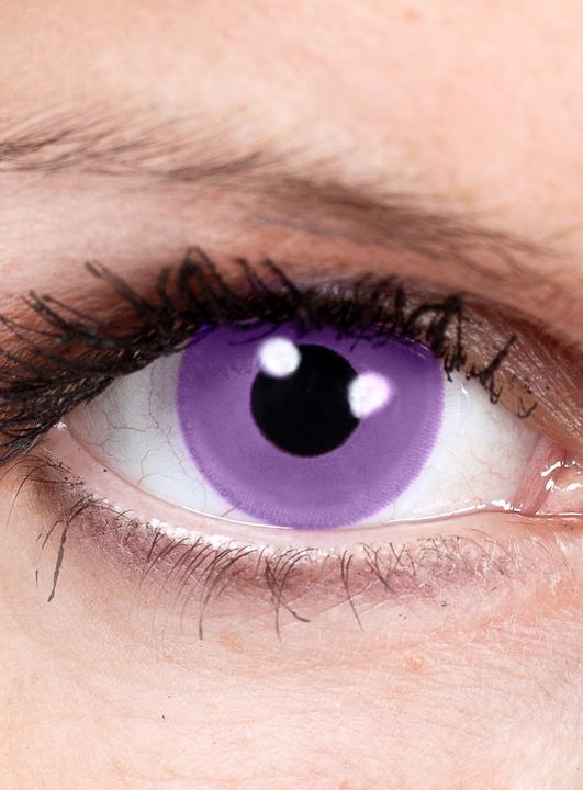 Produktbild Metamorph Mystic Violett Jahreslinsen Fasching Kontaktlinsen (Lila/Violett)