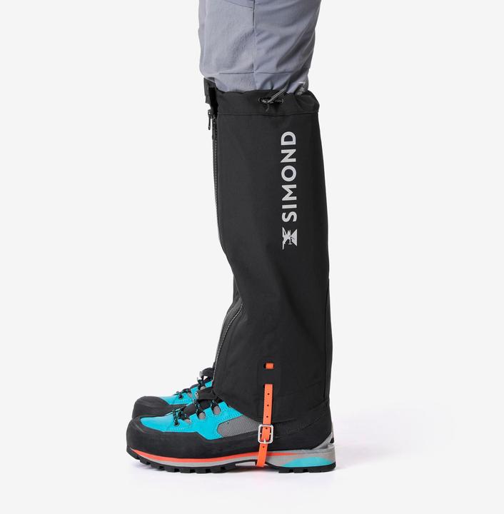 Produktbild Simond Waterproof mountaineering gaiters - Black (S/M)