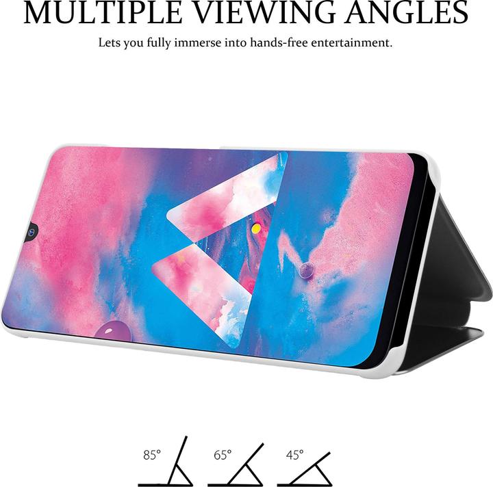 Produktbild Cadorabo Book Smart View Spiegel Cover (Samsung Galaxy M30, Samsung Galaxy A40s)
