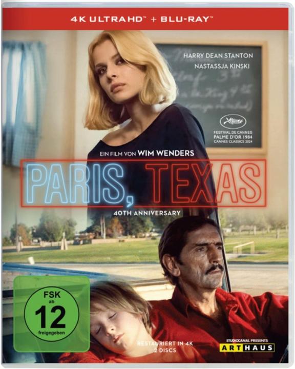 Paris, Texas - 40th Anniversary Edition (4k Blu-ray, 2024, German)