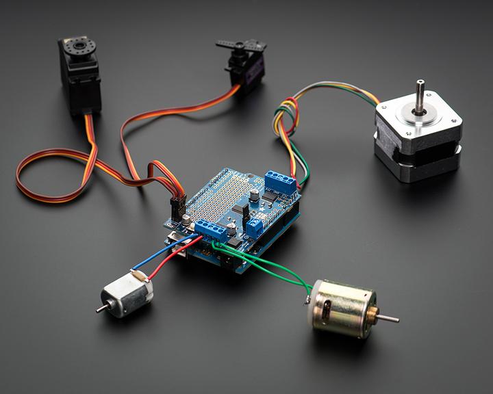 Actual product image Adafruit Motor/Stepper/Servo Kit V.2 (Shield)