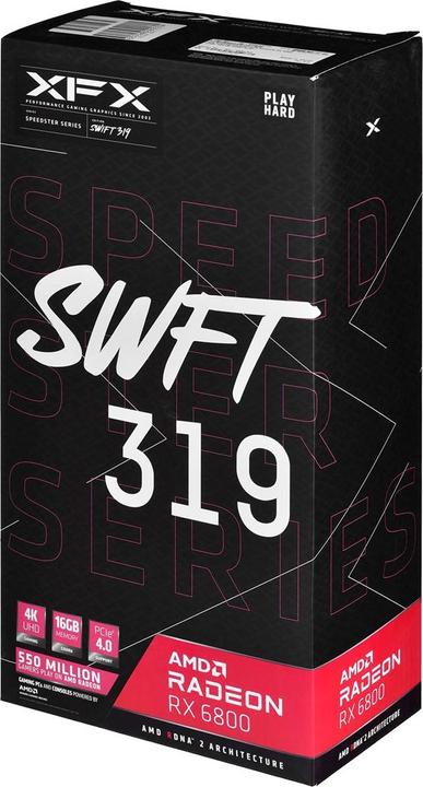 Produktbild XFX RX 6800 SWFT319 Core (16 GB)