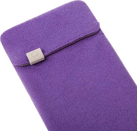 Produktbild Moshi iPouch für iPhone 3/4 / 5/S/ SE / iPod touch/ iPod classic Purple (Apple iPhone 5s, Apple iPhone 5, Apple iPhone X, Apple iPhone 3GS, Apple iPhone 3G)