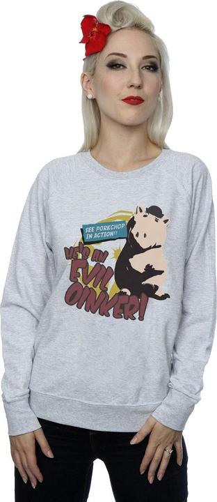 Actual product image Disney Womens/Ladies Toy Story Evil Oinker Sweatshirt (XL)