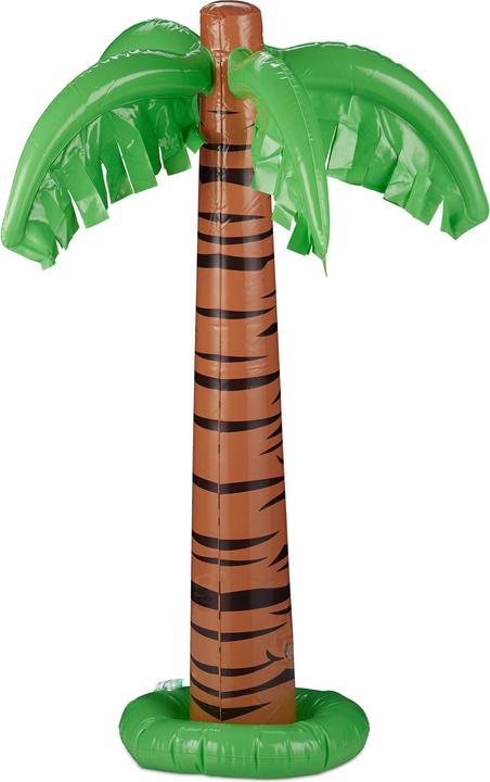 Image du produit Relaxdays Bouée gonflable palmier, XXL