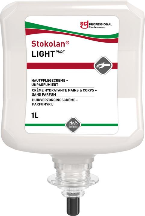 Actual product image Deb Stoko Stokolan® Light PURE Skin Care Cream RES1L 1 l (1000 ml)