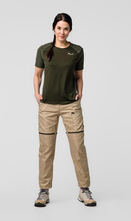 Actual product image Salewa Puez Merino Hybrid T-Shirt Women (40, 46, L)