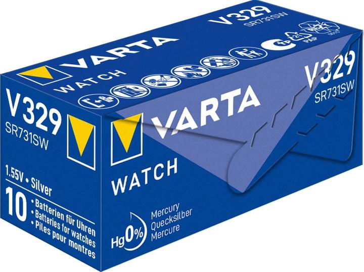 Immagine prodotto Varta Watch V329 (1 pz., V329, 37 mAh)