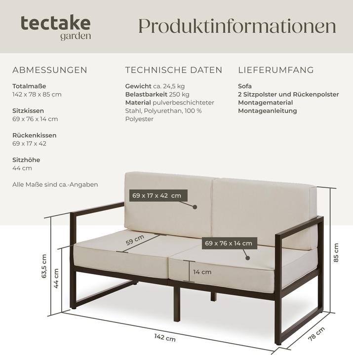 Actual product image tectake Comosa