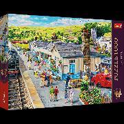 Immagine prodotto Trefl Puzzle Premium Plus 1000 - Stazione ferroviaria (1000 pezzi)