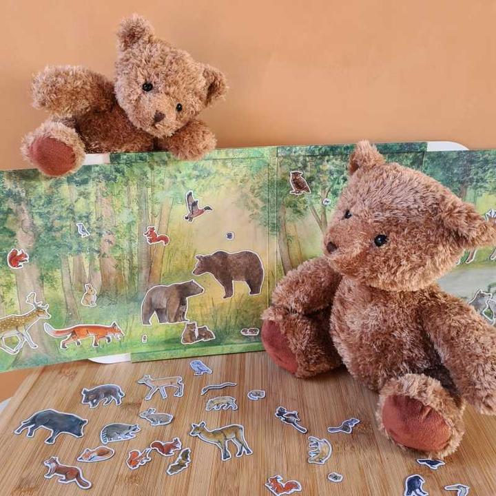 Actual product image Egmont Magnet game forest (German, French, English, Italian)