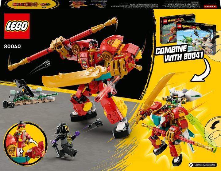 Immagine prodotto LEGO Monkie Kid Combi Mech (80040, LEGO Monkie Kid)