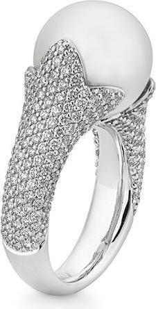 Immagine prodotto Breuning ANELLO - SÜDSEE-PERLE-ZP/Brill. 2.192 Ct. G/if (59, Oro 750/18 K)