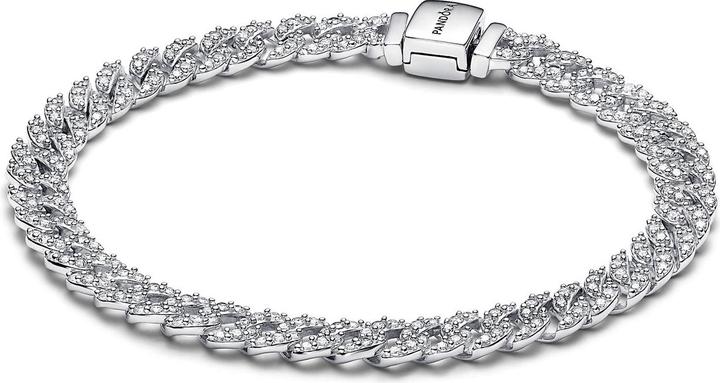 Immagine prodotto Pandora Bracciale a maglie con pavé senza tempo (16 cm, Argento 925)
