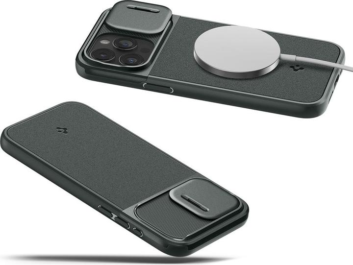Actual product image Spigen Optik Armor (MagFit) (Apple iPhone 15 Pro)