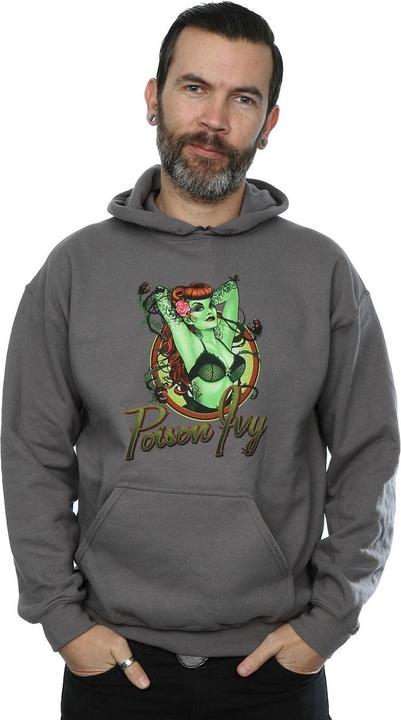 Actual product image Mens DC Bombshells Poison Ivy Badge Hoodie (XL)