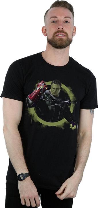 Actual product image Mens Avengers Endgame Hulk Nano Gauntlet T-Shirt (XXL)