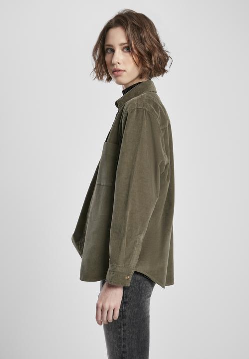 Immagine prodotto Urban Classics Camicia oversize in velluto a coste da donna (XL)